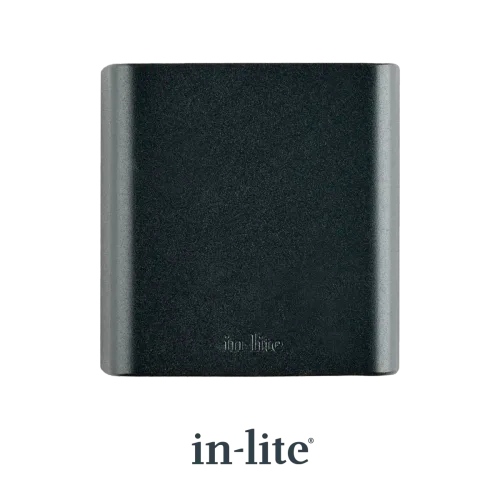 In-Lite Ace Down Wall 100-230V - Dark Grey-Energiezuinig