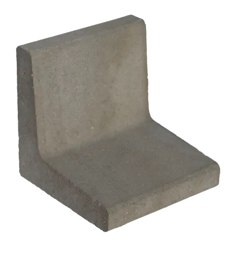 L-Element 40x40x40 Grijs-Functioneel