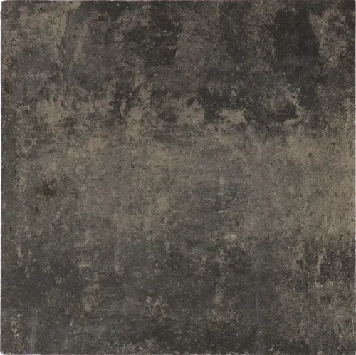 Carré tegel 50x50x5 vlak KOMO nero piétra-Strakke tegel zonder facet