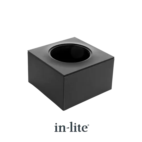 In-Lite BOX 1 montagebox black geschikt voor Luna - Big Flux-