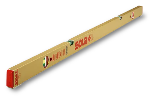 SOLA Aluminium stelwaterpas met voetjes AZH 4 120cm-Zeer nauwkeurig