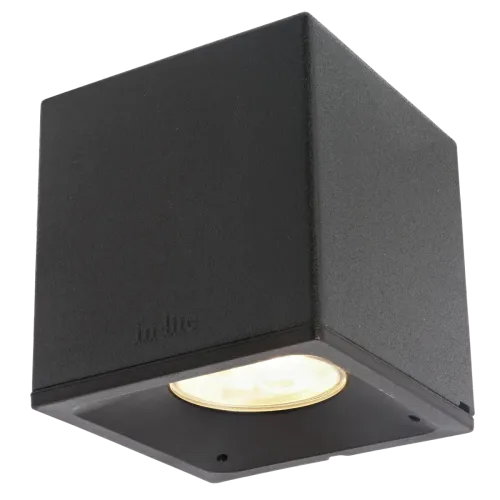 In-Lite Big Cubid Wall 12V - Dark Grey-Functionele verlichting op schuttingen en muren