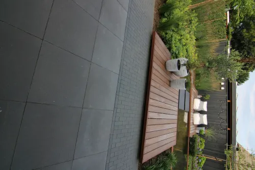 Mondo Facet 60x60x4cm Steel-Facetrand