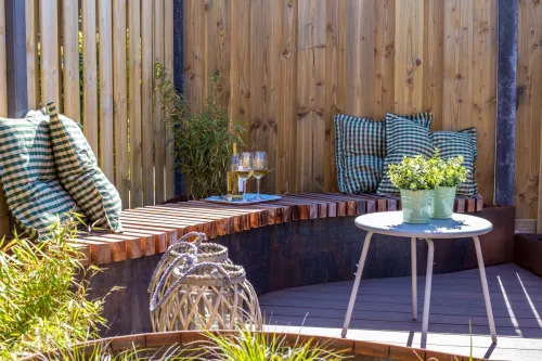 Incl. 5 verzinkte grondnagels 30cm + 1 verbindingsset-Gemakkelijk en snel te monteren