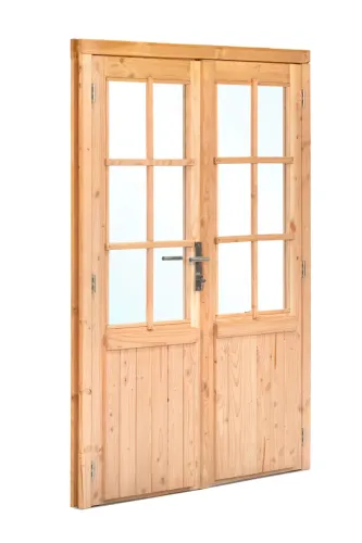 Douglas deur Dubbele deur B1596xH2001mm sponningmaat-