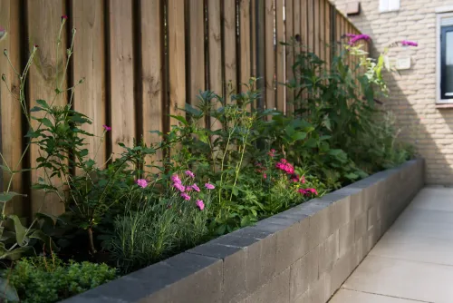 Wallblock New 12x12x60 Antraciet-Strakke randen voor moderne uitstraling