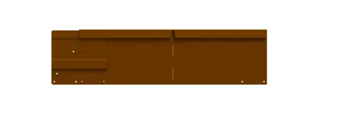 Flexline Hoek Corten 15cm-Gemakkelijk en snel te monteren