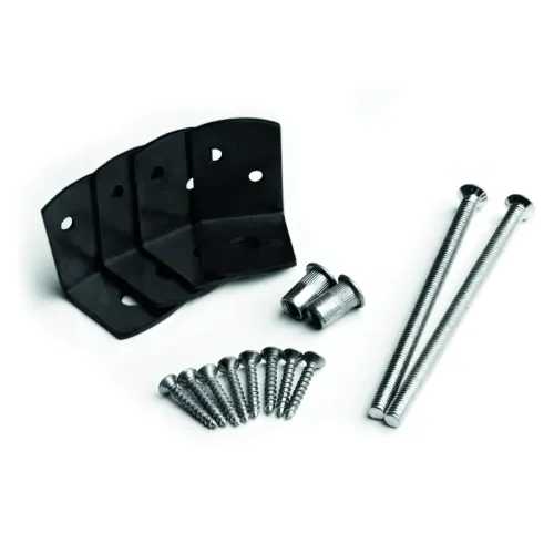 Betonschutting - bevestiging Zwart tbv betonpaal 10x10-