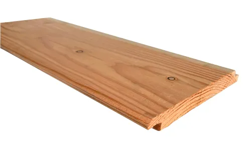 Excellent/Elegant Achterwand Douglas half lips verticaal 58-Basispakket met rabat wandplanken