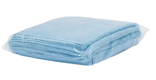 HKM - Microvezeldoek 40x40 blauw - set à 5 stuks-Zeer geschikt voor het verwijderen van vuil en stof