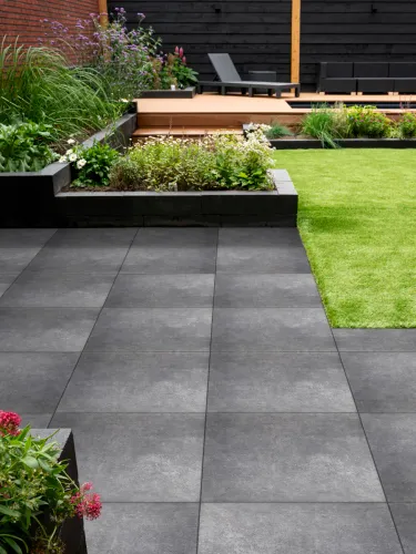 Ceramiton Titan 60x60x4cm Antra-Met afstandhouders