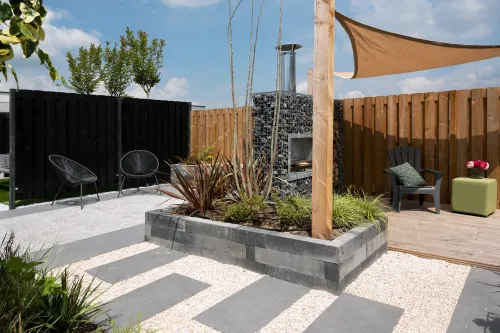 Wallblock New 12x10x60 Zeeuws Bont-Strakke randen voor moderne uitstraling