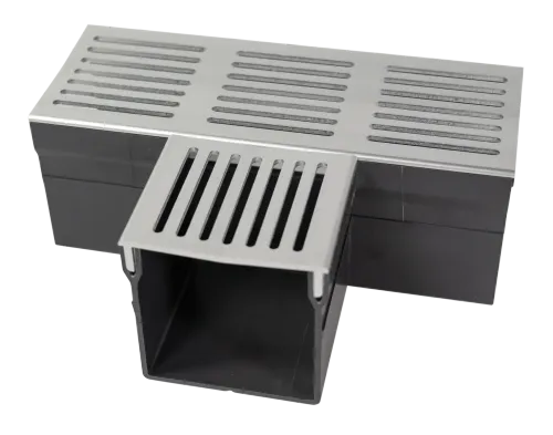 RSSD Aluminium Grijs T-Goot 10x10cm-