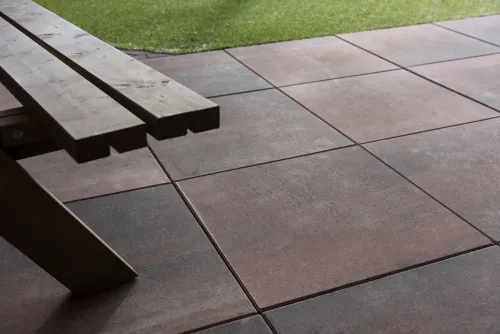 Tremico Twents Bont 60x60x6cm-Tegel gemaakt met kleurmineralen