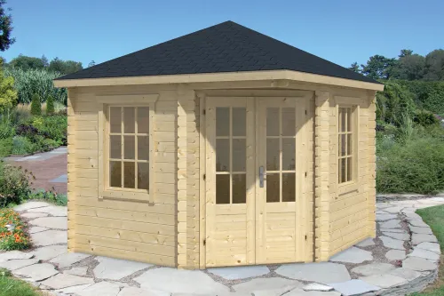 Blokhut - Tuinhuis 28mm Asmund-