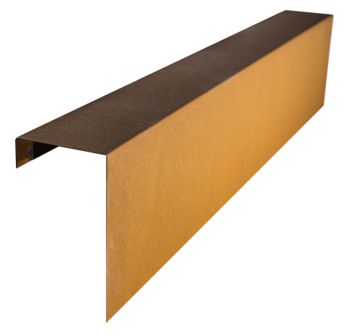 610474 Corten overzetstuk Hoek 170170x450x150mm, 610475 Corten overzetstuk 1500x450x150mm