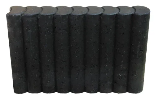 Rondoband 8x50x50 Antraciet-Vorstbestendig