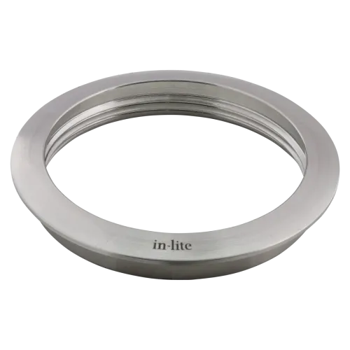 In-Lite RING 68 grondspot accessoire RVS voor BOX 1-PLATE 1-