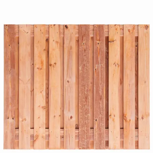 Tuinscherm Breukelen (19+2) Red Class Wood 150x180cm-Red Class Wood geïmpregneerd vuren