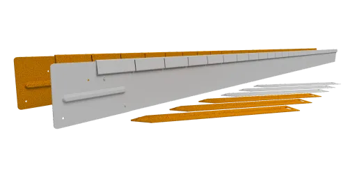 Flexline Corten 10cm L=220cm