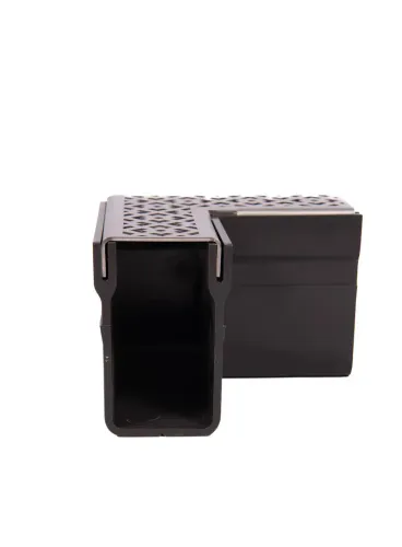 Star Drain 65/100 Hoekstuk - Diamond-Line (RVS-Inox)-Verschillende aansluitmogelijkheden