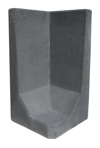 L-Hoekelement 80x40x40 Antraciet-Functioneel