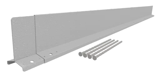 Hardline Borderrand Gegalvaniseerd 15cm lengte 220cm incl. 4 grondnagels en verbindingsset-