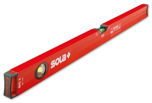 SOLA Alu-waterpas X-profiel BigX 30cm-Zeer nauwkeurig