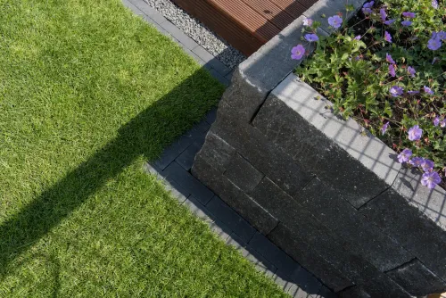 Wallblock Split 12x15x60 Antraciet-Authentieke uitstraling