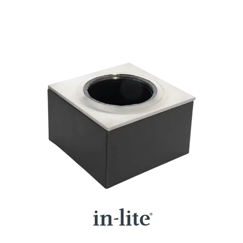 In-Lite BOX 1 montagebox rvs geschikt voor Luna - Big Flux-
