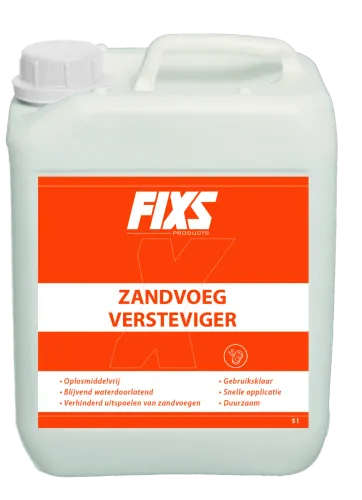 Fixs Zandvoeg.Versteviger 5Ltr-