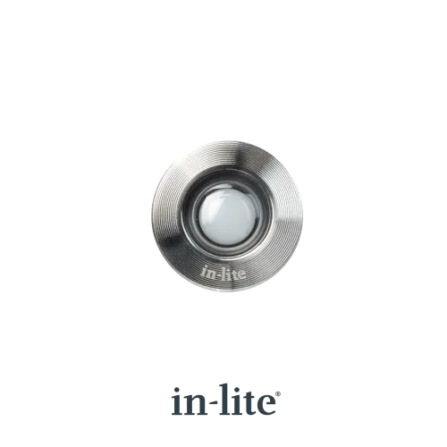 In-Lite Fusion 22 LED grondspot 12V - RVS - Ø 22mm-