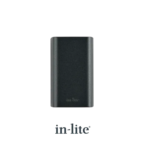 In-Lite Ace Down Wall 12V - Dark Grey-Geeft een gebundeld licht naar beneden