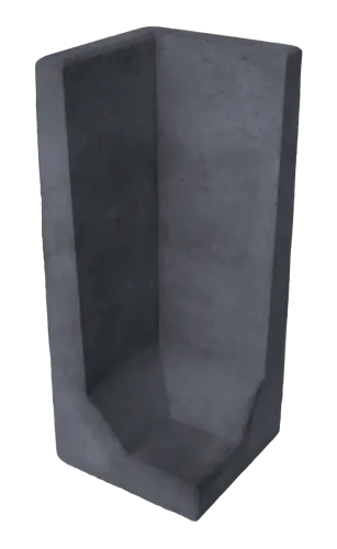L-Hoekstuk 100x40x40 Antraciet-Voor de realisatie van hoogteverschillen