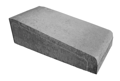 Inritband 30x60x12/20 tussenstuk grijs-Voor het opvangen van hoogteverschillen tussen o.a. trottoirs en rijpaden