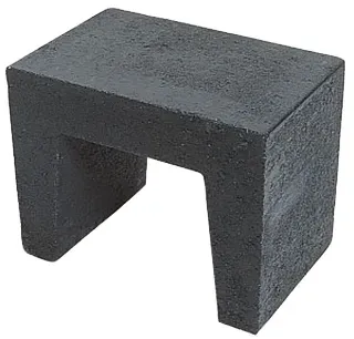 (H) U-element 40x50x40 Antraciet-