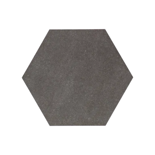 Staptegel Hexagon Basalto o60x52x2cm-Krasbestendig
