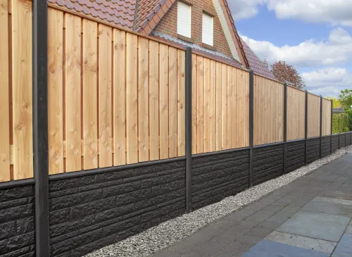 Betonplaat Rots Antra Gecoat 184x36x4