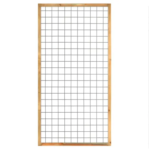 Gaaselement met kader 45x45mm H180xB90cm geïmpregn-Levensduur van 15-20 jaar zonder grondcontact