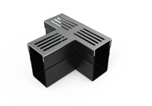 Star Drain 65/100 T-stuk - Type 1 (RVS-Inox)-Optimale waterafvoer