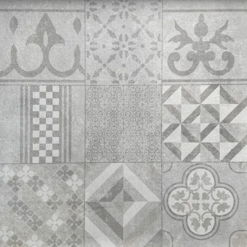 Ceramiton Titan 60x60x4cm Mosaïc Silver-Geschikt voor elke ondergrond