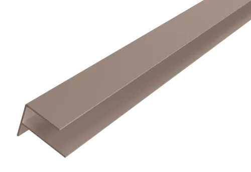 WPC WEO35 Alu F-profiel 65x80mm 300cm Light Grey-Zeer sterk
