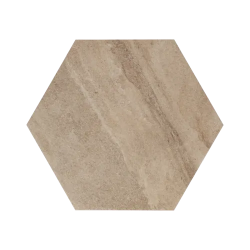 Staptegel Hexagon Cappuccino o60x52x2cm-