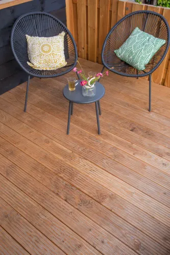 Vlonderdeel/dekdeel Douglas Gedroogd en Gescha. 2