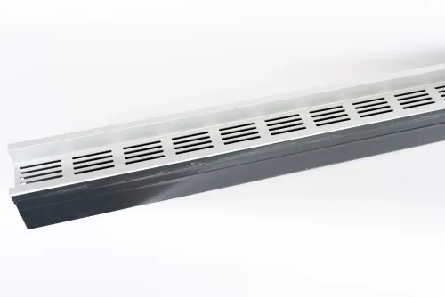 Top Stone 100/100 Lijngoot - Grijs (Aluminium) 100cm-