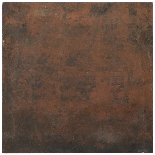 Carré tegel 50x50x5 vlak KOMO nero castano-