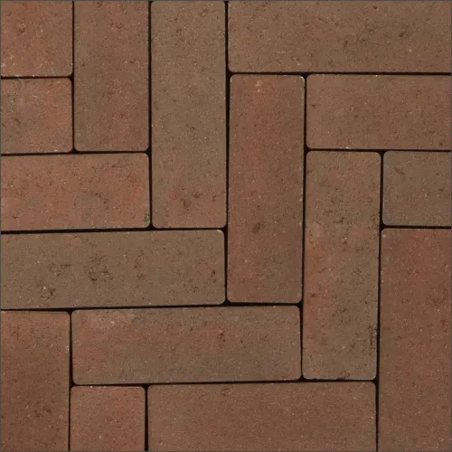 Strackstone+ Dikformaat 21x7x8cm vlak wijnrood/havanna genuanceerd-Verscheidenheid aan mogelijkheden