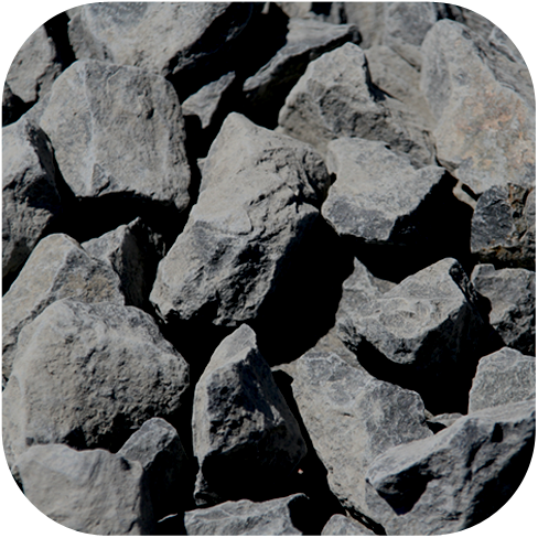 Big bag basalt split 30-60 mm zwart (ca. 1.000 kg)