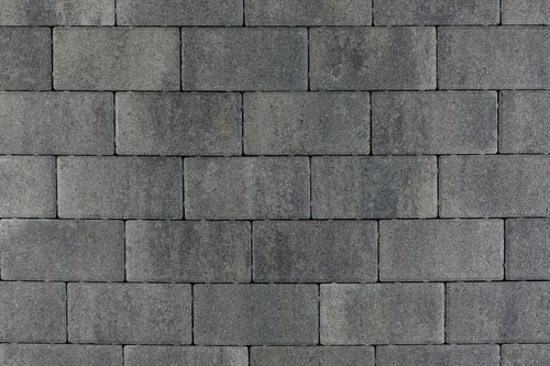 Patio betonstraatsteen 6 cm nero/grey mini facet komo