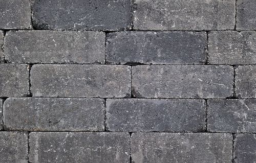 Stonique trommel longstone 7 cm antraciet